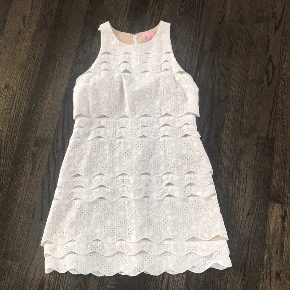 Lilly Pulitzer white dress Size 10